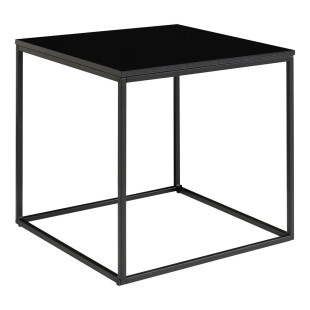 Stolik pomocniczy kwadratowy Vita 45x45cm czarny House Nordic