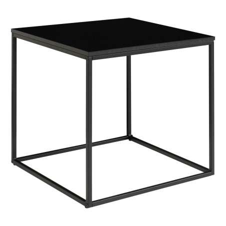 Stolik pomocniczy kwadratowy Vita 45x45cm czarny House Nordic
