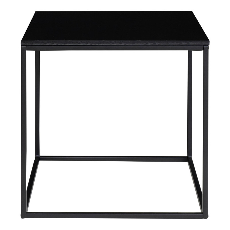 Stolik pomocniczy kwadratowy Vita 45x45cm czarny House Nordic