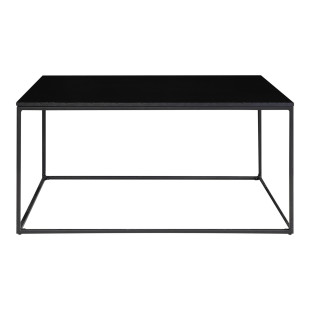 Stolik kawowy prostokątny Vita 90x60cm czarny House Nordic