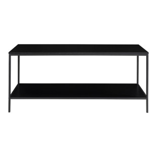 Szafka RTV z półką Vita 100x36cm czarna House Nordic