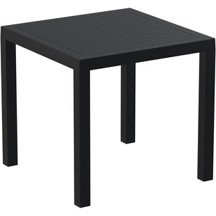Stół Ogrodowy Siesta Ares 80x80 Czarny - Trwały i Elegancki