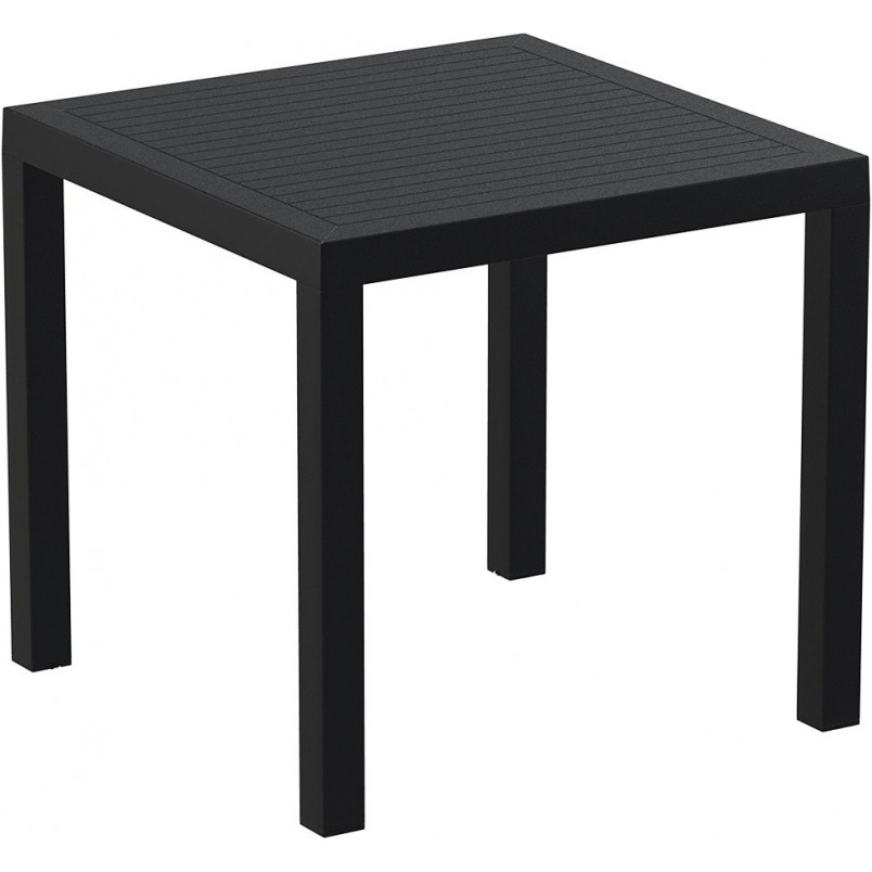 Stół Ogrodowy Siesta Ares 80x80 Czarny - Trwały i Elegancki