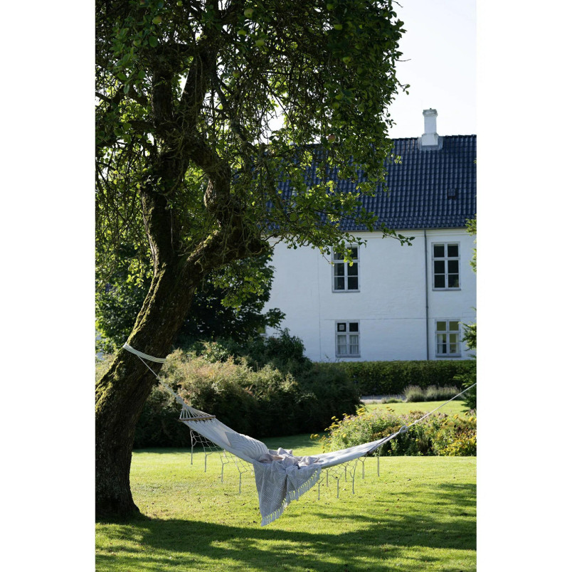 Hamak boho Edessa 80x200 cm biały | Decolab24.pl