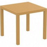 Stół ogrodowy plastikowy Ares 80x80 beżowy Siesta - Komfort i styl!