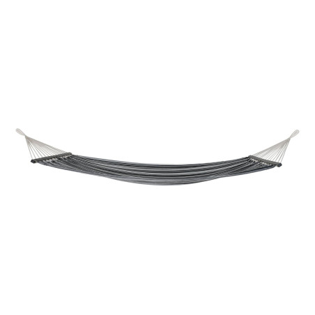 Hamak ogrodowy w paski Lamia 200x120cm szary House Nordic