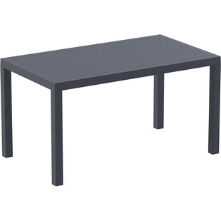 Stół Ogrodowy Ares 140x80 Czarny Siesta - Komfort i Styl