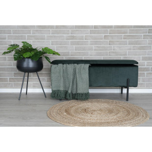 Dywan jutowy okrągły Bombay 120cm House Nordic