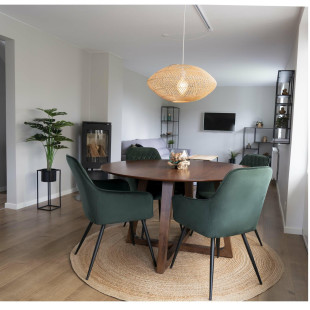 Dywan jutowy okrągły Bombay 180cm House Nordic