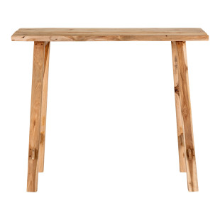 Konsola z drewna tekowego Girona 90x30cm House Nordic