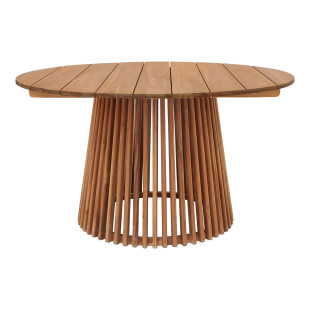 Stół ogrodowy z drewna tekowego Lorca 120cm House Nordic