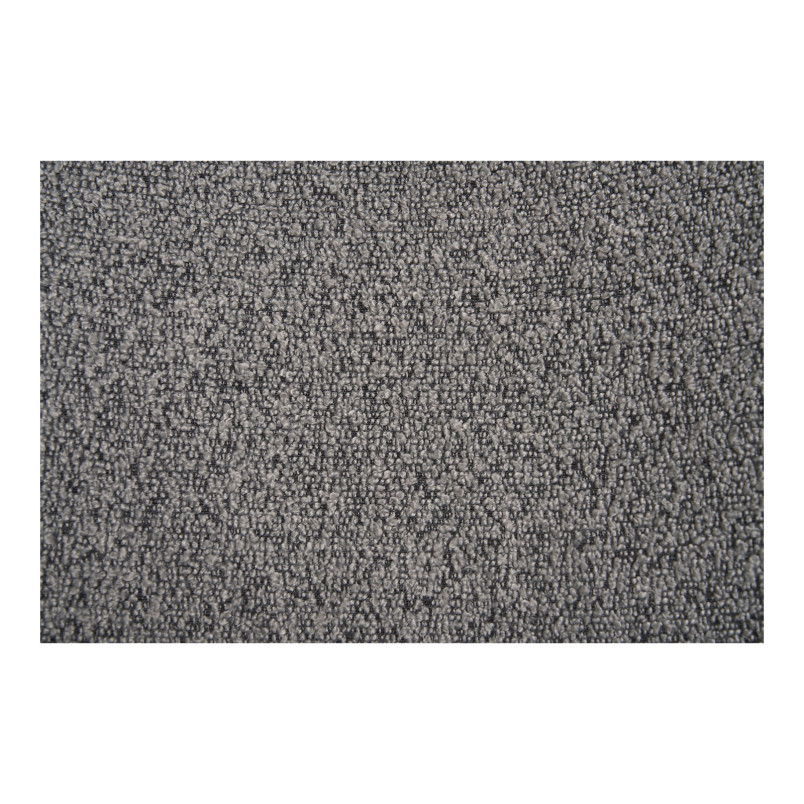 Krzesło tapicerowane Mira boucle szary / czarny House Nordic