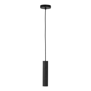 Lampa wisząca tuba Paris 6cm czarna House Nordic