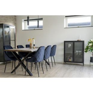 Lampa wisząca tuba Paris 6cm czarna House Nordic