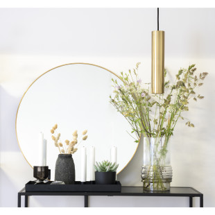 Lampa wisząca tuba Paris 6cm złota House Nordic