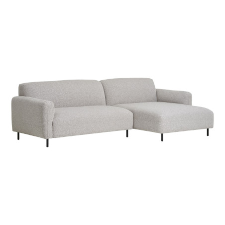 Narożnik - sofa tapicerowana prawa Salvador 265cm jasny szary House Nordic