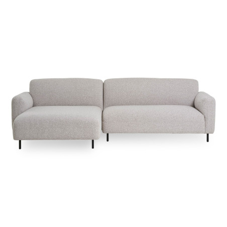 Narożnik - sofa tapicerowana lewa Salvador 265cm jasny szary House Nordic