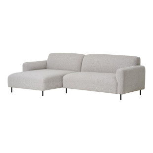 Narożnik - sofa tapicerowana lewa Salvador 265cm jasny szary House Nordic