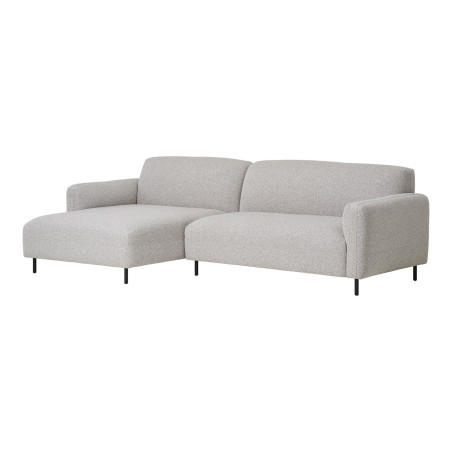 Narożnik - sofa tapicerowana lewa Salvador 265cm jasny szary House Nordic