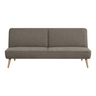 Sofa rozkładana na nóżkach Swan 186cm brązowa House Nordic