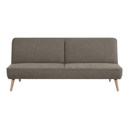 Sofa rozkładana na nóżkach Swan 186cm brązowa House Nordic