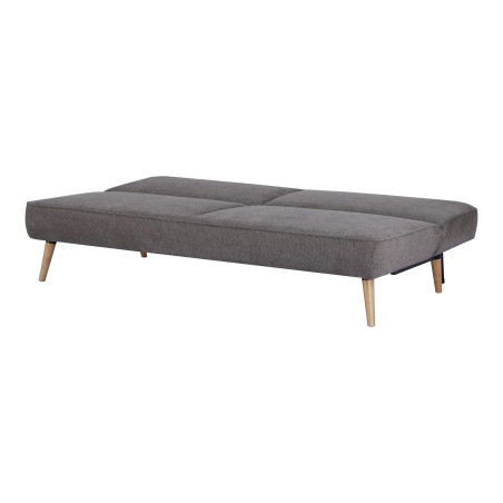 Sofa rozkładana na nóżkach Swan 186cm brązowa House Nordic