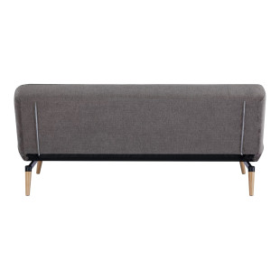 Sofa rozkładana na nóżkach Swan 186cm brązowa House Nordic