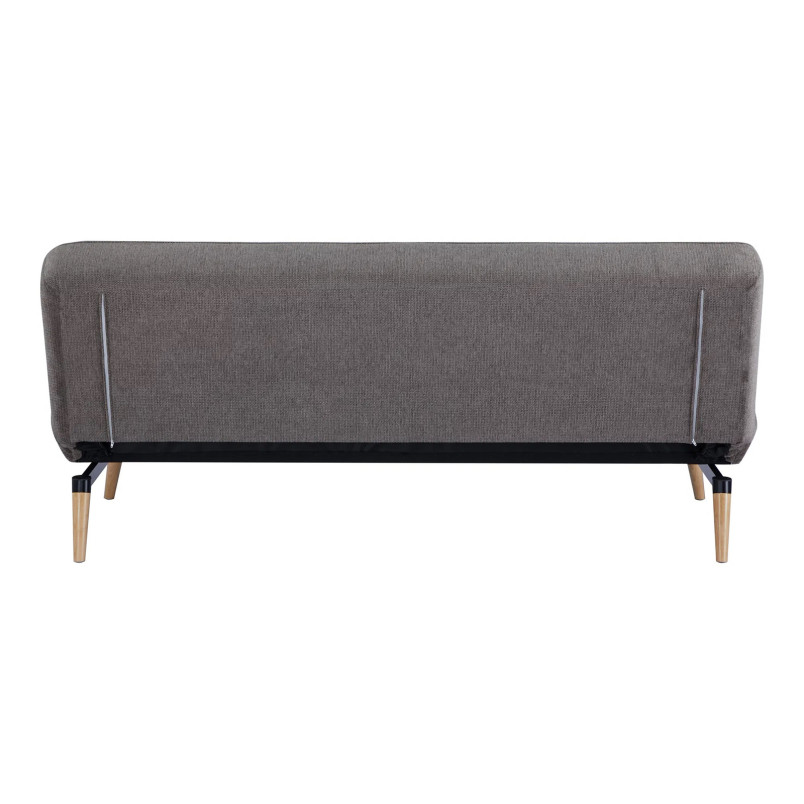 Sofa rozkładana na nóżkach Swan 186cm brązowa House Nordic