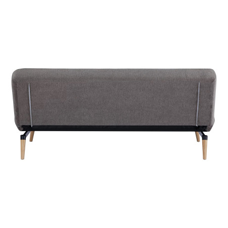 Sofa rozkładana na nóżkach Swan 186cm brązowa House Nordic