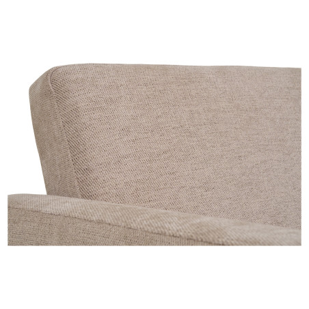 Sofa rozkładana na nóżkach Kells 208cm ciemny beż / drewniane nogi House Nordic