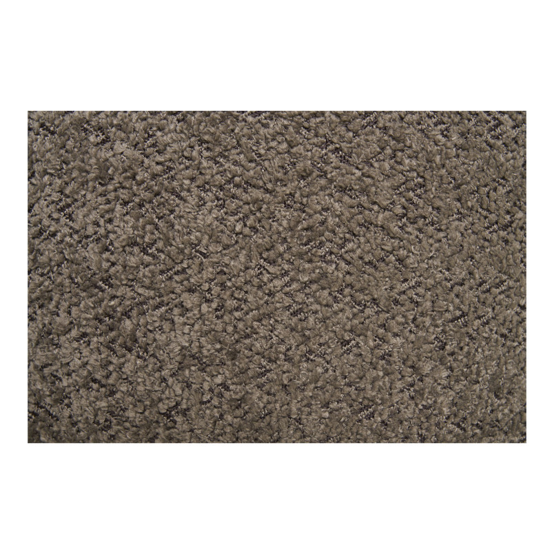 Pufa tapicerowana na nóżkach ze schowkiem Medas 45cm brązowy / naturalne drewno House Nordic