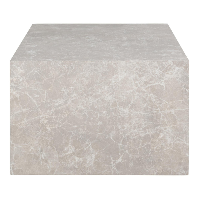 Stolik kawowy bryła Prague 60x80x40cm szary marmur House Nordic