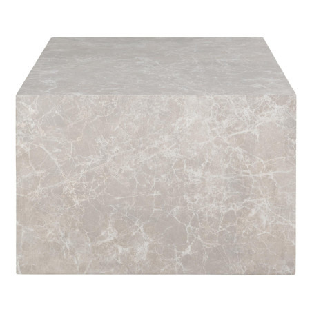 Stolik kawowy bryła Prague 60x80x40cm szary marmur House Nordic
