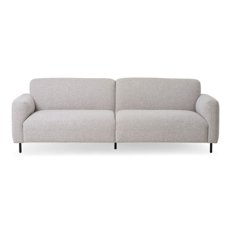 Sofa tapicerowana na nóżkach Salvador 228cm jasny szary House Nordic