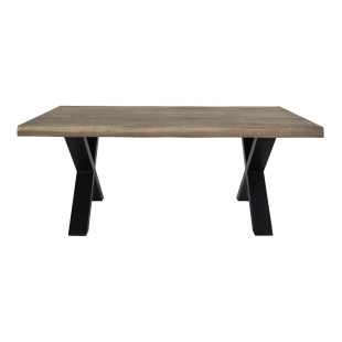 Stolik kawowy drewniany Toulon 70x120cm dąb dymiony House Nordic