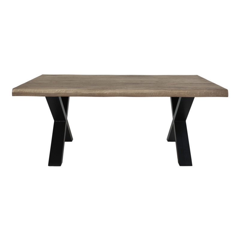 Stolik kawowy drewniany Toulon 70x120cm dąb dymiony House Nordic
