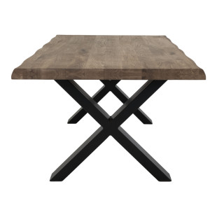Stolik kawowy drewniany Toulon 70x120cm dąb dymiony House Nordic