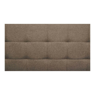 Sofa rozkładana pikowana na nóżkach Milton 204cm brązowy / czarne nogi House Nordic