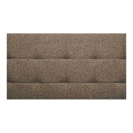 Sofa rozkładana pikowana na nóżkach Milton 204cm brązowy / czarne nogi House Nordic