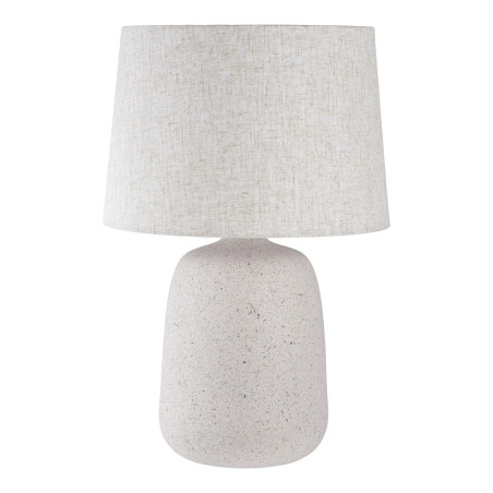 Lampa stołowa ceramiczna japandi Coft H46cm piaskowa House Nordic