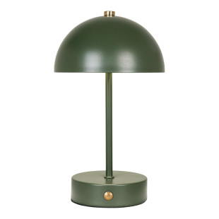 Lampka bezprzewodowa retro - grzybek Holt LED zielona House Nordic