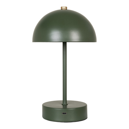 Lampka bezprzewodowa retro - grzybek Holt LED zielona House Nordic