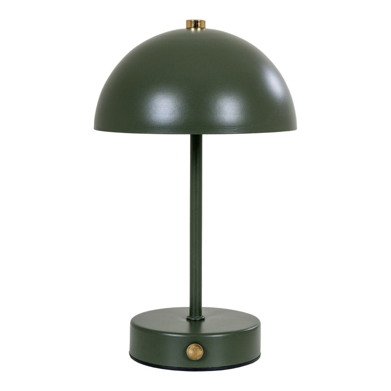 Lampka bezprzewodowa retro - grzybek Holt LED zielona House Nordic