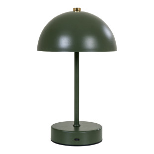 Lampka bezprzewodowa retro - grzybek Holt LED zielona House Nordic