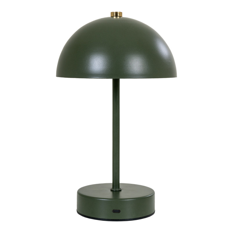 Lampka bezprzewodowa retro - grzybek Holt LED zielona House Nordic