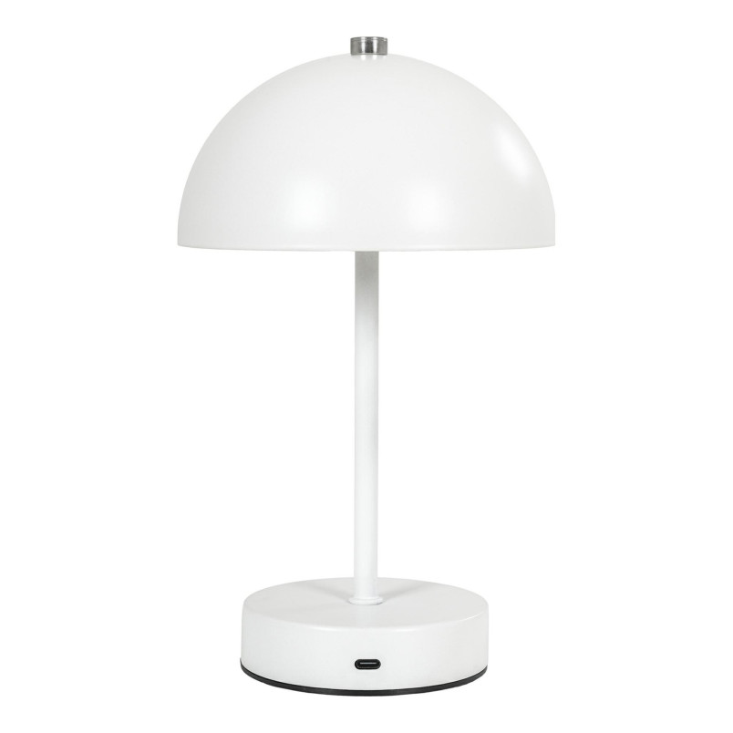 Lampka bezprzewodowa retro - grzybek Holt LED biała House Nordic