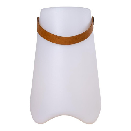 Lampka bezprzewodowa ogrodowa Bristol LED H37,5cm biała z paskiem House Nordic