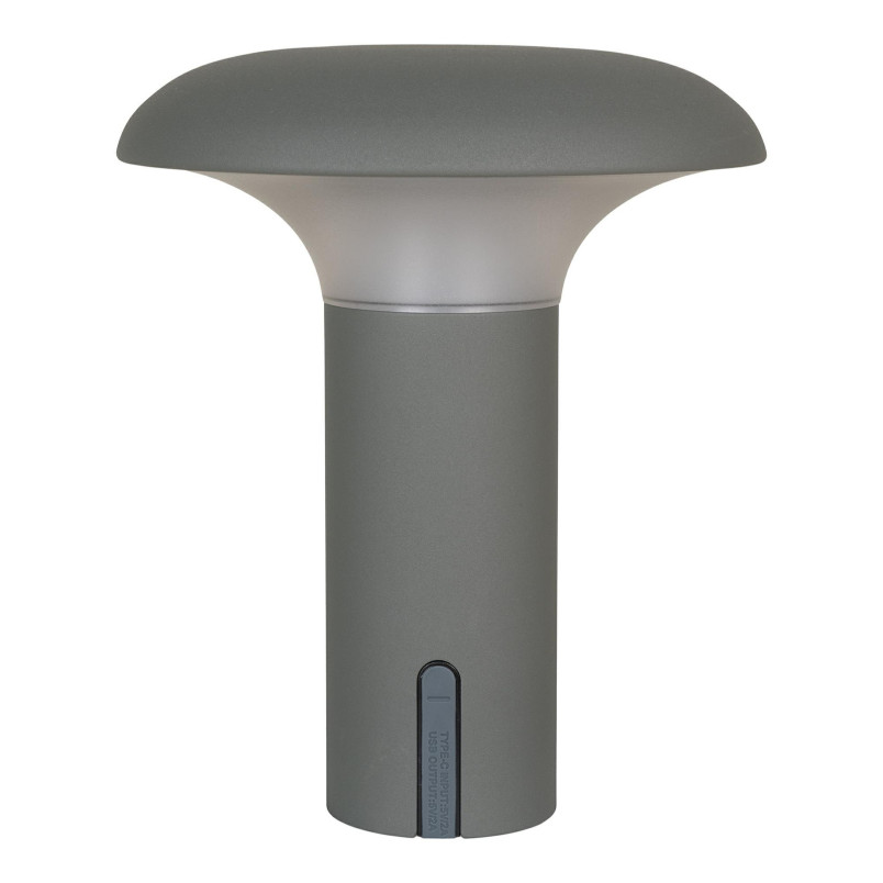 Lampa ogrodowa akumulatorowa Ramsey LED szara House Nordic