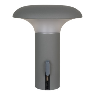 Lampa ogrodowa akumulatorowa Ramsey LED szara House Nordic