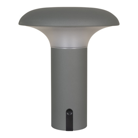 Lampa ogrodowa akumulatorowa Ramsey LED szara House Nordic
